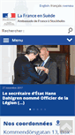 Mobile Screenshot of ambafrance-se.org